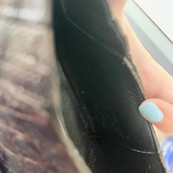 Rod Patrick Womens Brown Loafers 8.5 Caiman Leather Western Boots Slip On Shoes - Picture 9 of 11